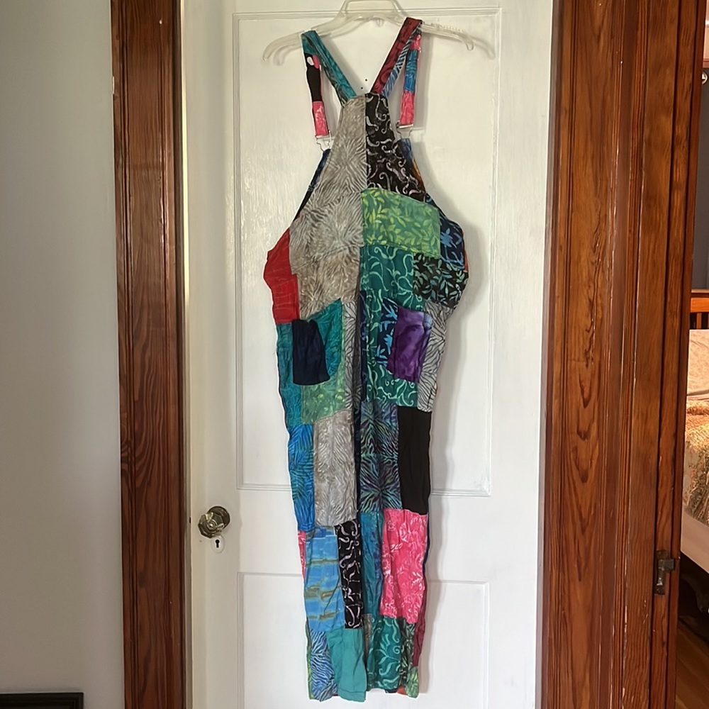 Patchwork Overalls - image 7